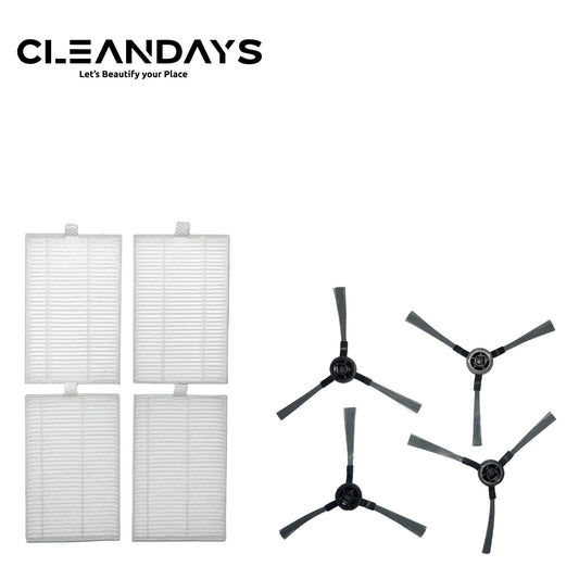 CleanDays Accessoiresset XR-500 Robotstofzuiger