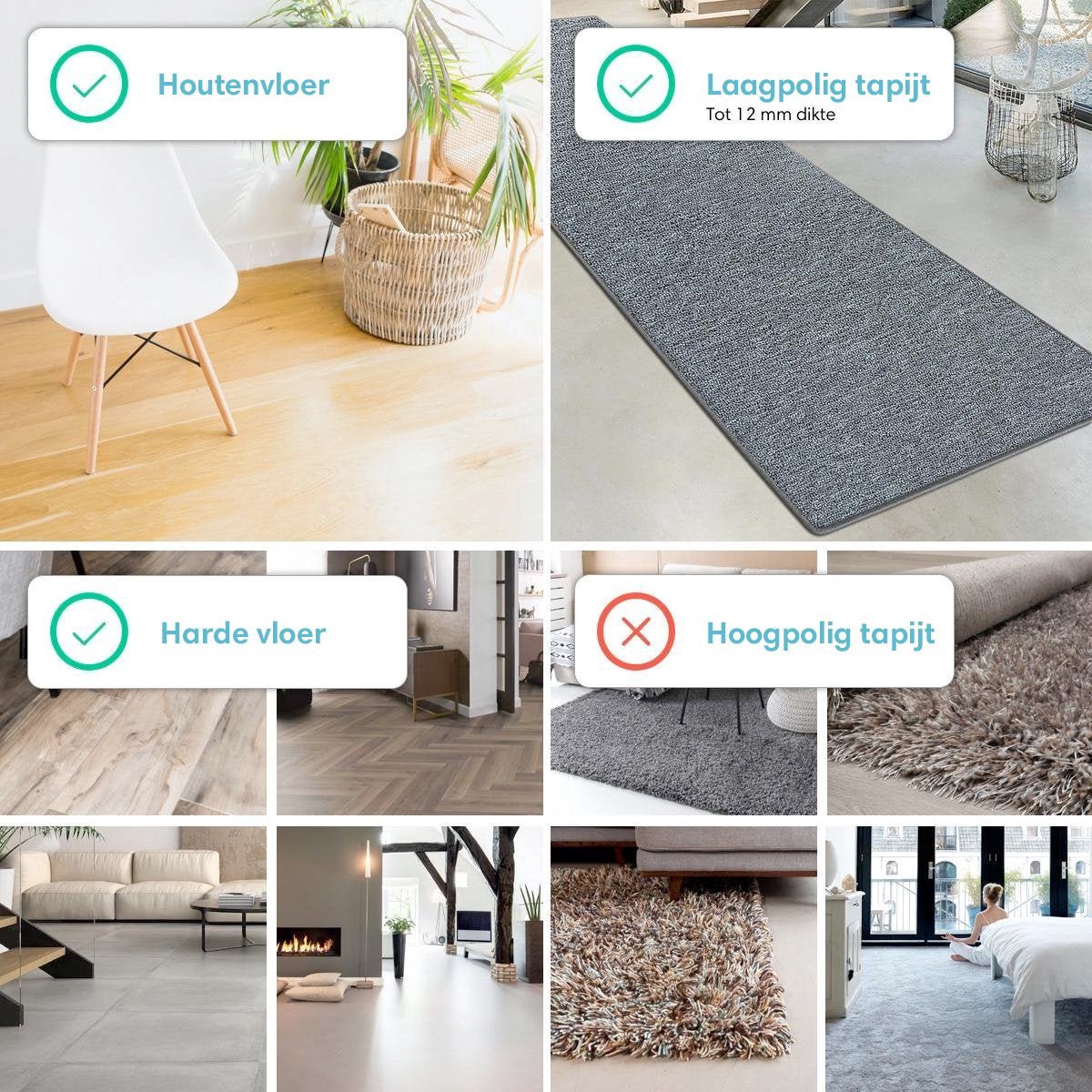 CleanDays Saugroboter - 3 in 1: Staubsaugen, Wischen und Kehren