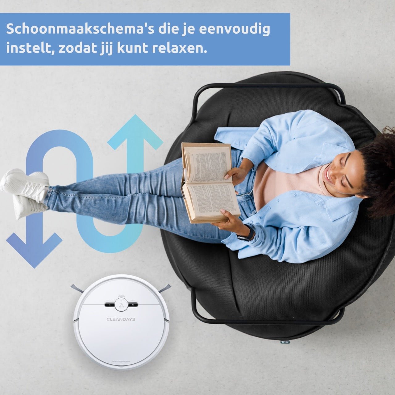 SABUIDDS KT205 Robotstofzuiger met dweilfunctie SABUIDDS KT205 Robotstofzuiger met dweilfunctie